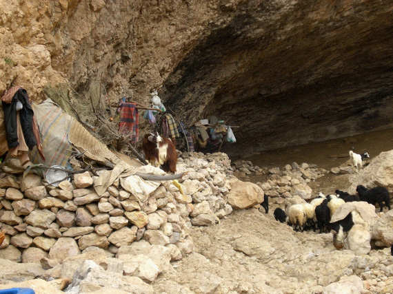 cave campsite near Sawqah, Oman